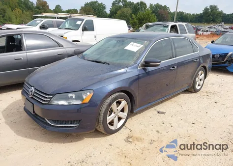 2013 Volkswagen Passat 2.5L Se from USA, damaged, VIN 1VWBP7A31DC140243